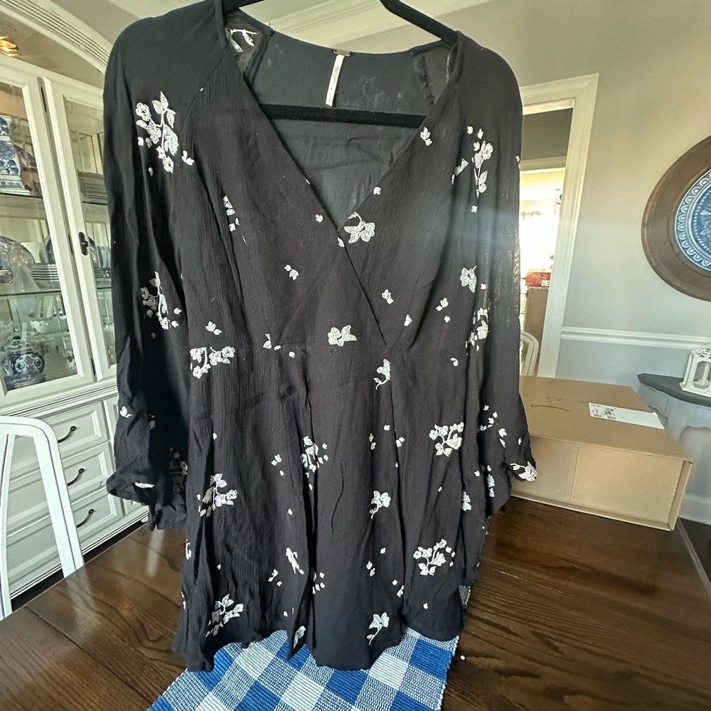 Black Floral dress